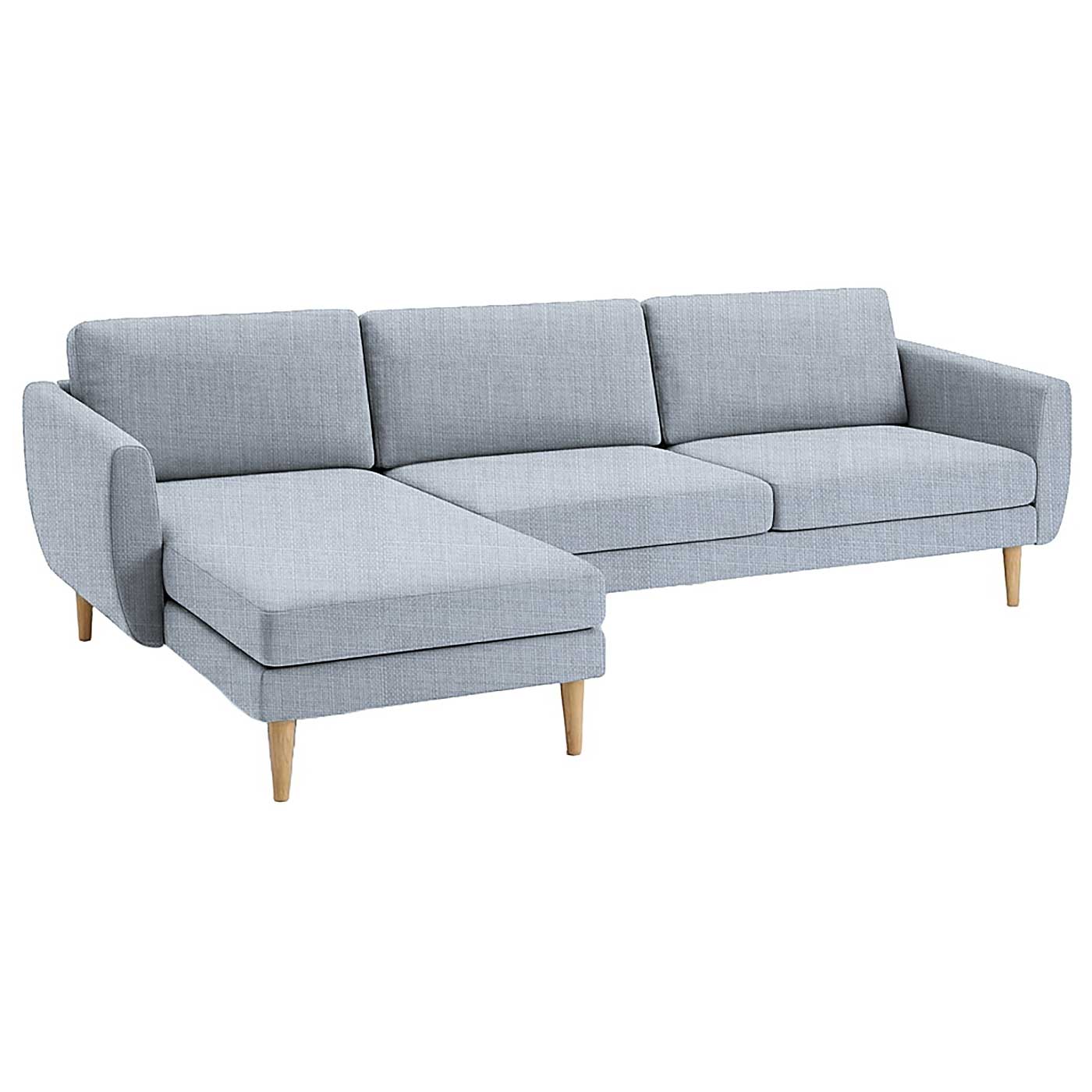 Smedstorp 4-zits met chaise longue links hoes