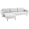 Smedstorp 4-zits met chaise longue links hoes