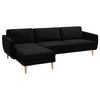 Smedstorp 4-zits met chaise longue links hoes