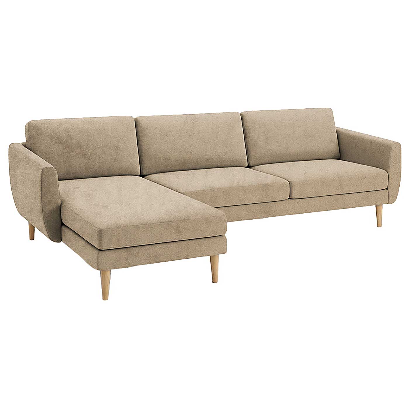 Smedstorp 4-zits met chaise longue links hoes