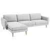 Smedstorp 4-zits met chaise longue links hoes