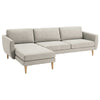Smedstorp 4-zits met chaise longue links hoes