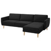 Smedstorp 4-seat with chaise longue right cover