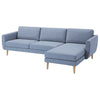 Smedstorp 4-seat with chaise longue right cover