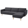 Smedstorp 4-seat with chaise longue right cover