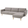 Smedstorp 4-seat with chaise longue right cover