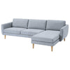 Smedstorp 4-seat with chaise longue right cover