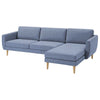 Smedstorp 4-seat with chaise longue right cover