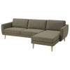 Smedstorp 4-seat with chaise longue right cover