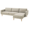 Smedstorp 4-seat with chaise longue right cover