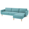 Smedstorp 4-seat with chaise longue right cover