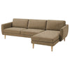 Smedstorp 4-seat with chaise longue right cover