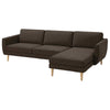 Smedstorp 4-seat with chaise longue right cover