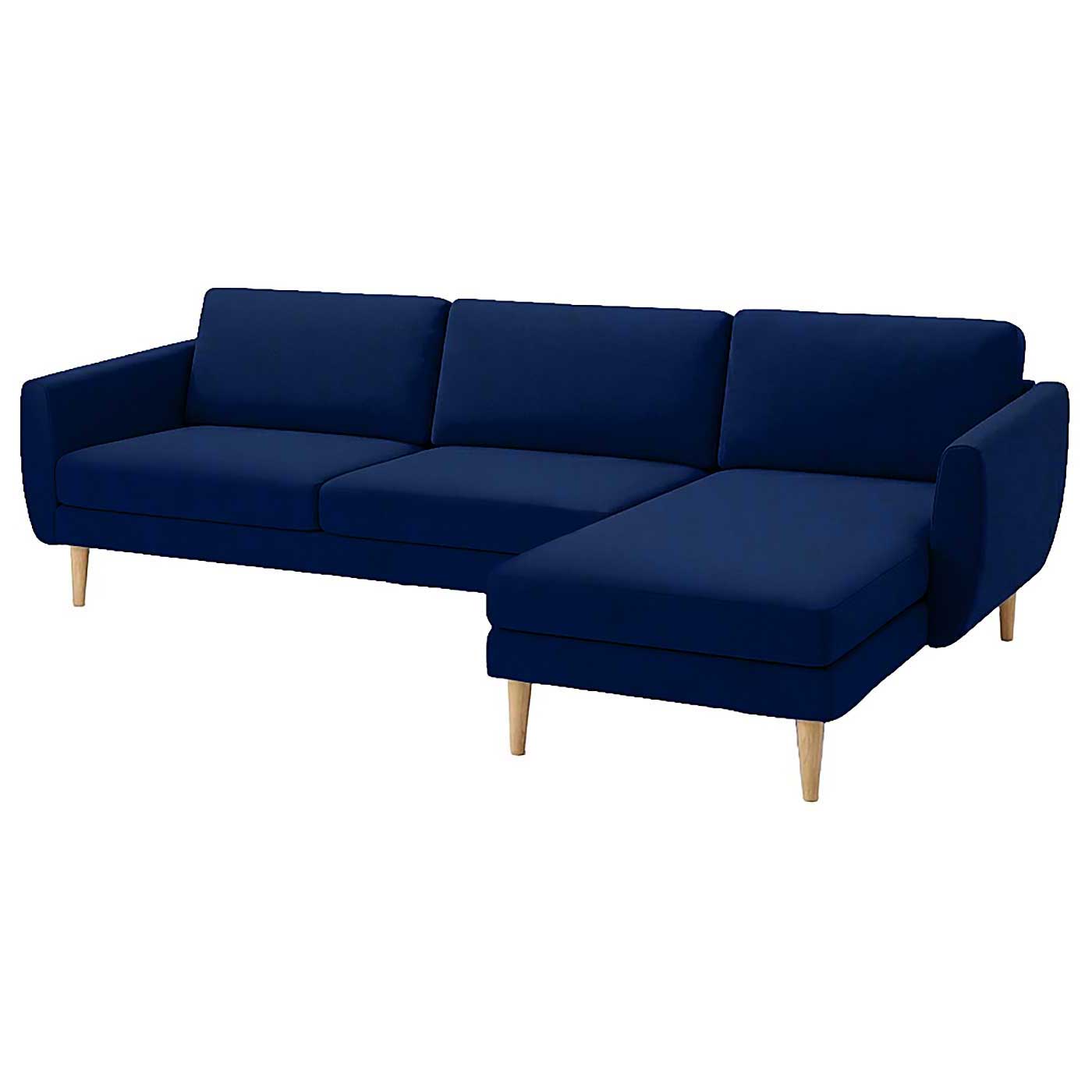Smedstorp 4-seat with chaise longue right cover