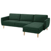 Smedstorp 4-seat with chaise longue right cover
