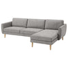 Smedstorp 4-seat with chaise longue right cover