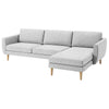 Smedstorp 4-seat with chaise longue right cover