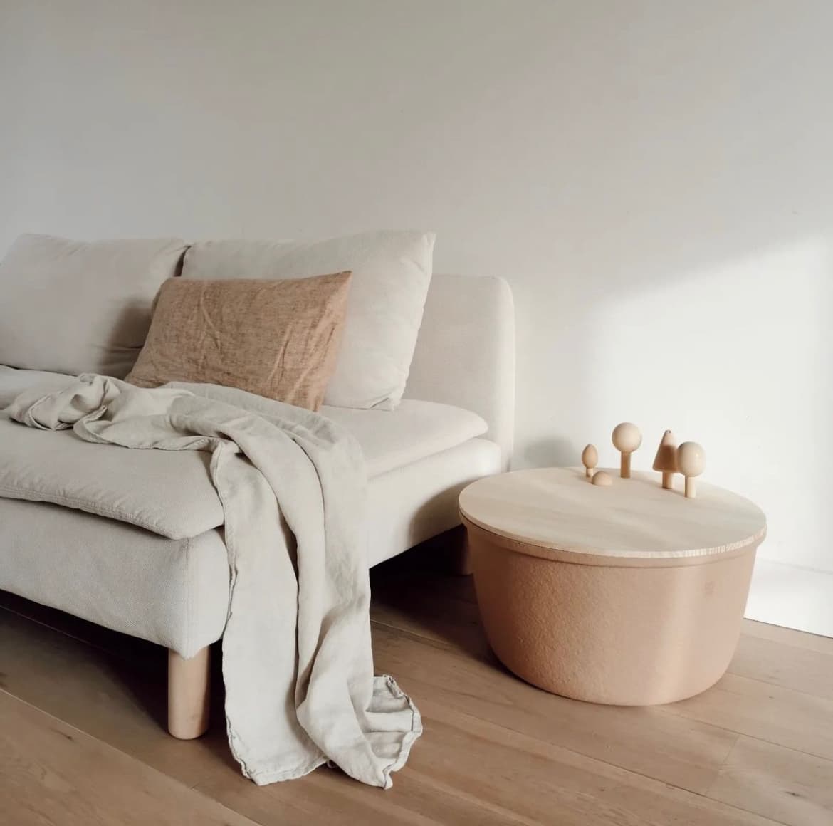 Soderhamn Chenille gebrochenes Weiß Pichi