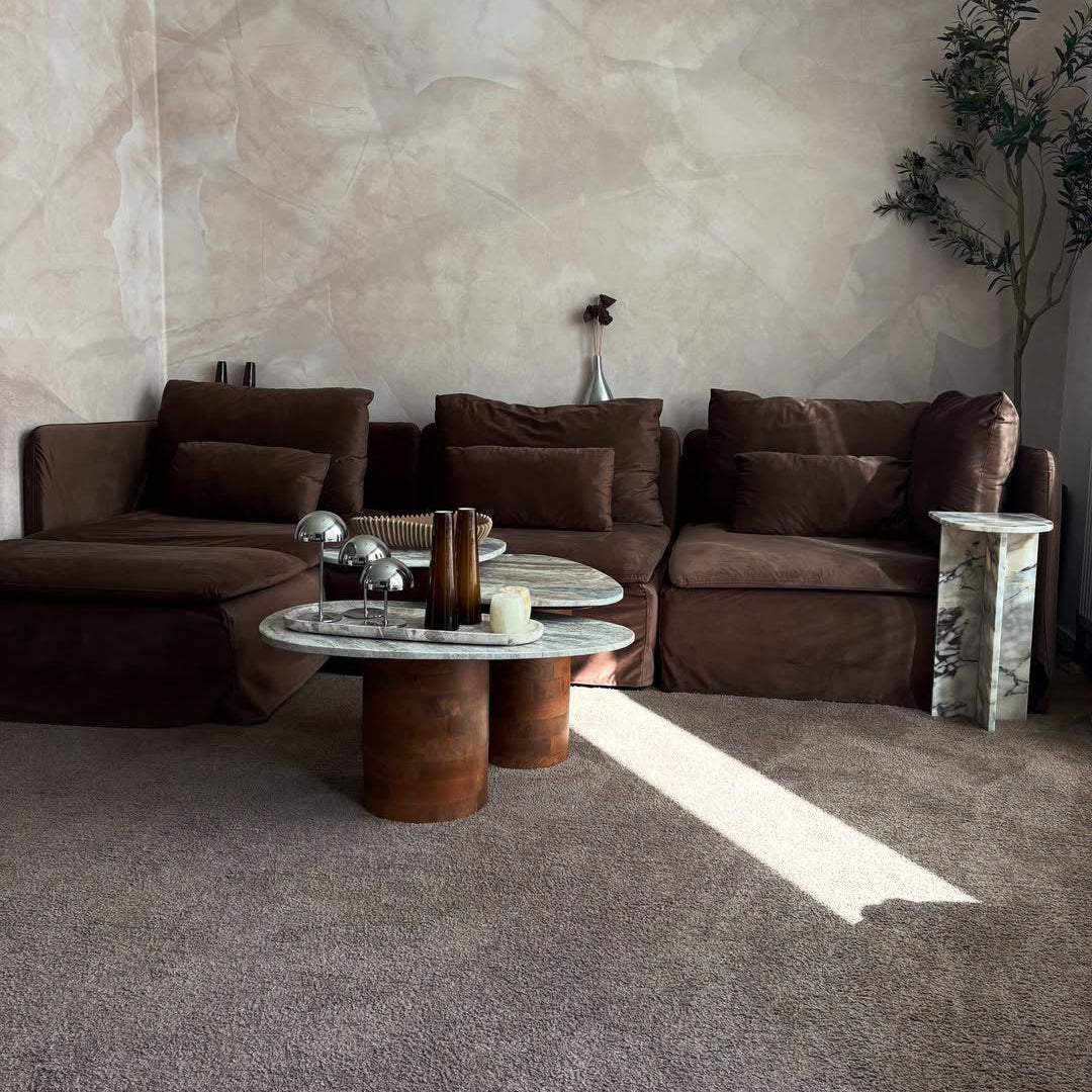 Söderhamn Losse stijl Fluweel Caramel #10