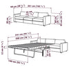 Vimle 3-zits Slaapbank Element hoes Vimle_3_seat_sectional_bed_sofa — Norsemaison