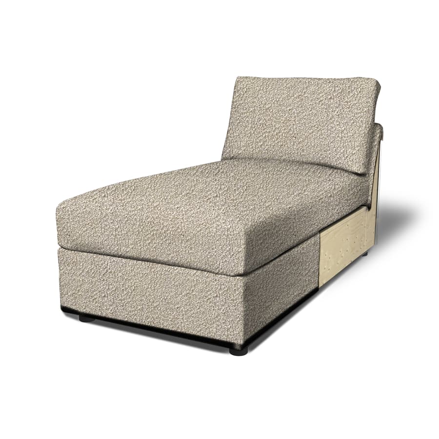 Vimle Chaise Longue Hoes - Royal Bouclé Beige #4 Vimle_chaise-white-royal-boucle-beige-4 — Norsemaison