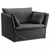 BACKSÄLEN Fauteuil Fluweel 53 — Norsemaison [nm-render]