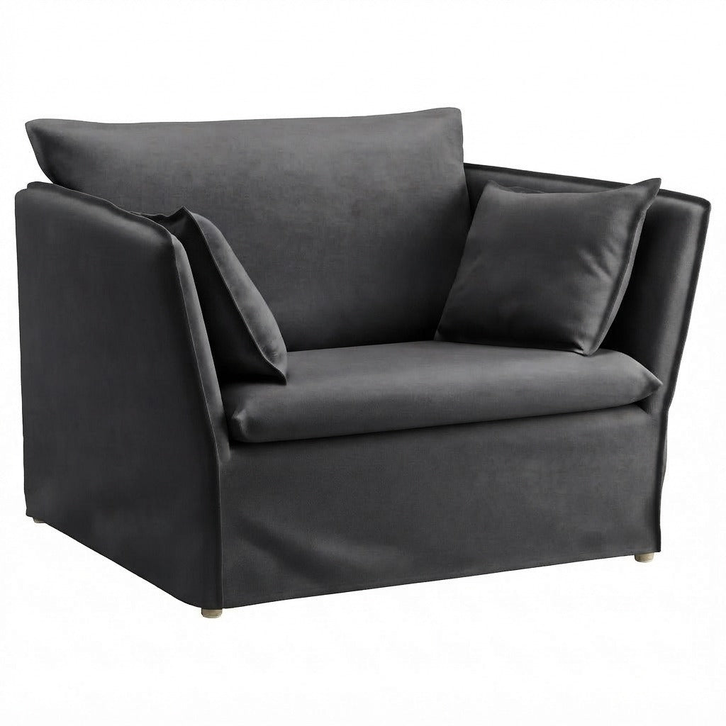 BACKSÄLEN Fauteuil Fluweel 53 — Norsemaison [nm-render]
