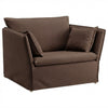 BACKSÄLEN Fauteuil Hoes Chenille 12 — Norsemaison [nm-render]