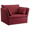 BACKSÄLEN Fauteuil Hoes Chenille 31 — Norsemaison [nm-render]
