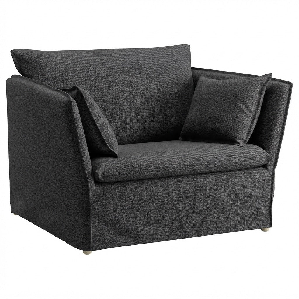 BACKSÄLEN Fauteuil Hoes Chenille 45 — Norsemaison [nm-render]