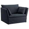 BACKSÄLEN Fauteuil Hoes Chenille 48 — Norsemaison [nm-render]