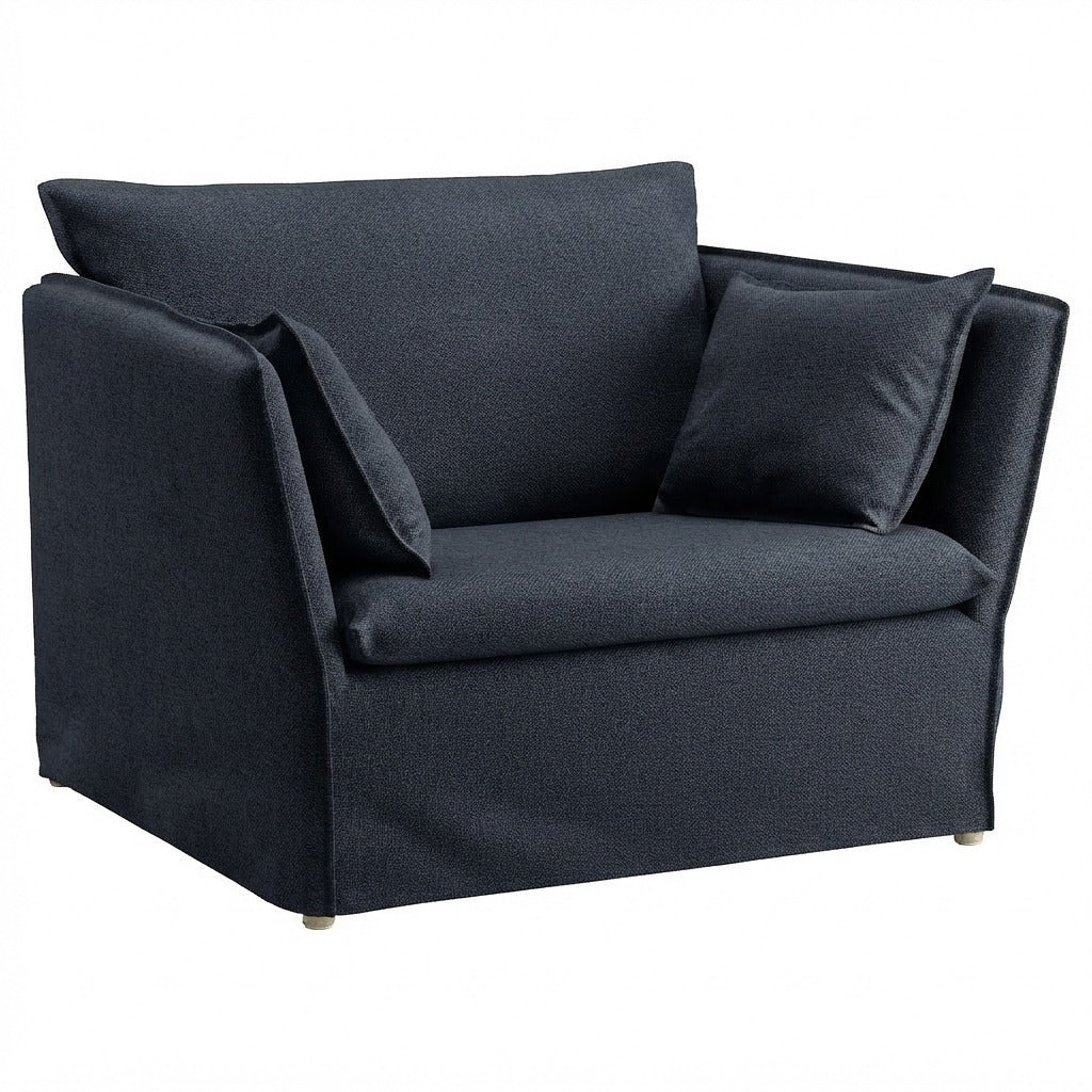 BACKSÄLEN Fauteuil Hoes Chenille 48 — Norsemaison [nm-render]