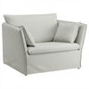 BACKSÄLEN Fauteuil Hoes Chenille 5 — Norsemaison [nm-render]