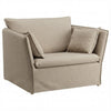 BACKSÄLEN Fauteuil Hoes Chenille 9 — Norsemaison [nm-render]