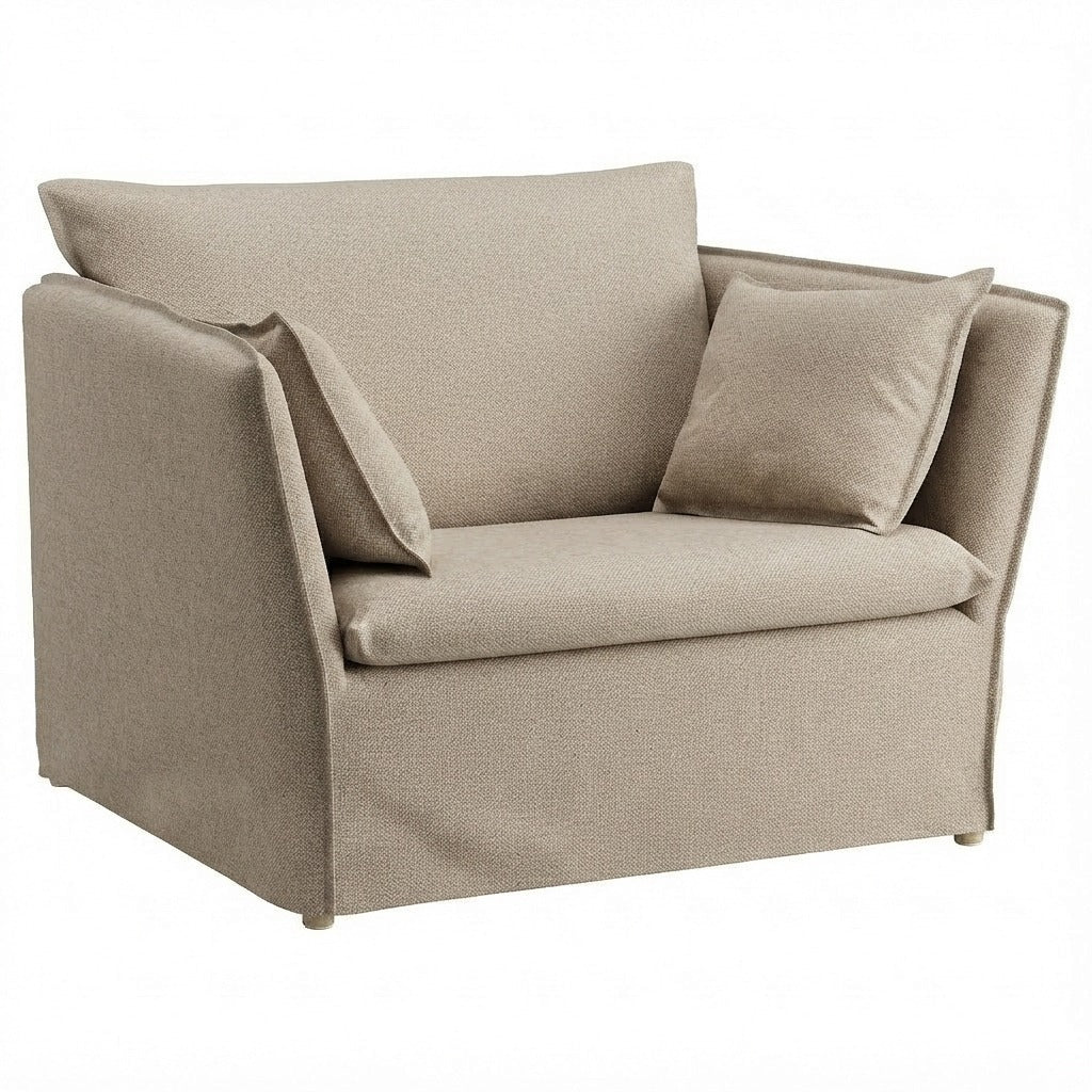 BACKSÄLEN Fauteuil Hoes Chenille 9 — Norsemaison [nm-render]