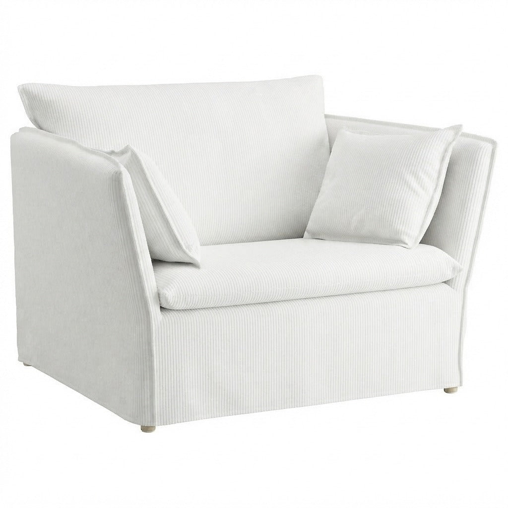 BACKSÄLEN Fauteuil Hoes Corduroy 1 — Norsemaison [nm-render]