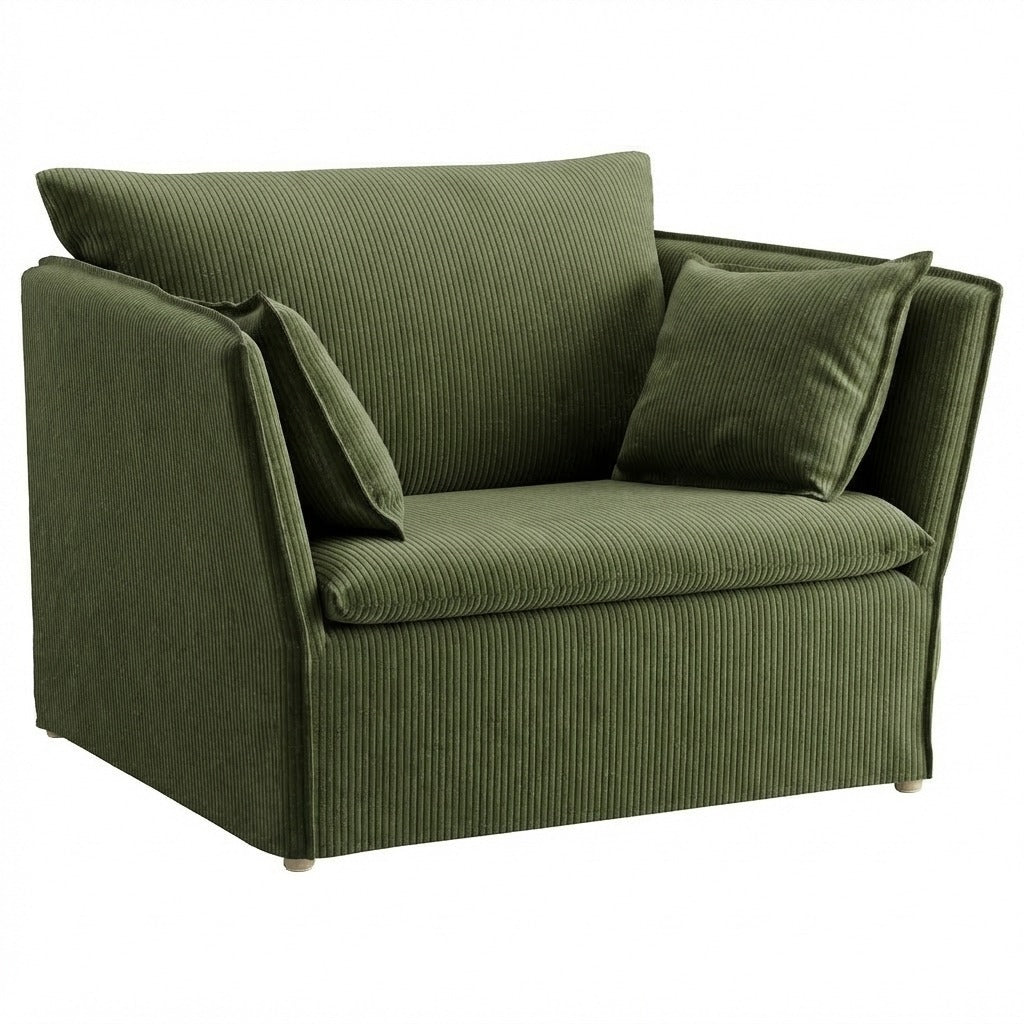 BACKSÄLEN Fauteuil Hoes Corduroy 12 — Norsemaison [nm-render]