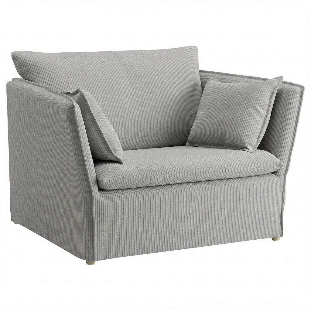 BACKSÄLEN Fauteuil Hoes Corduroy 18 — Norsemaison [nm-render]