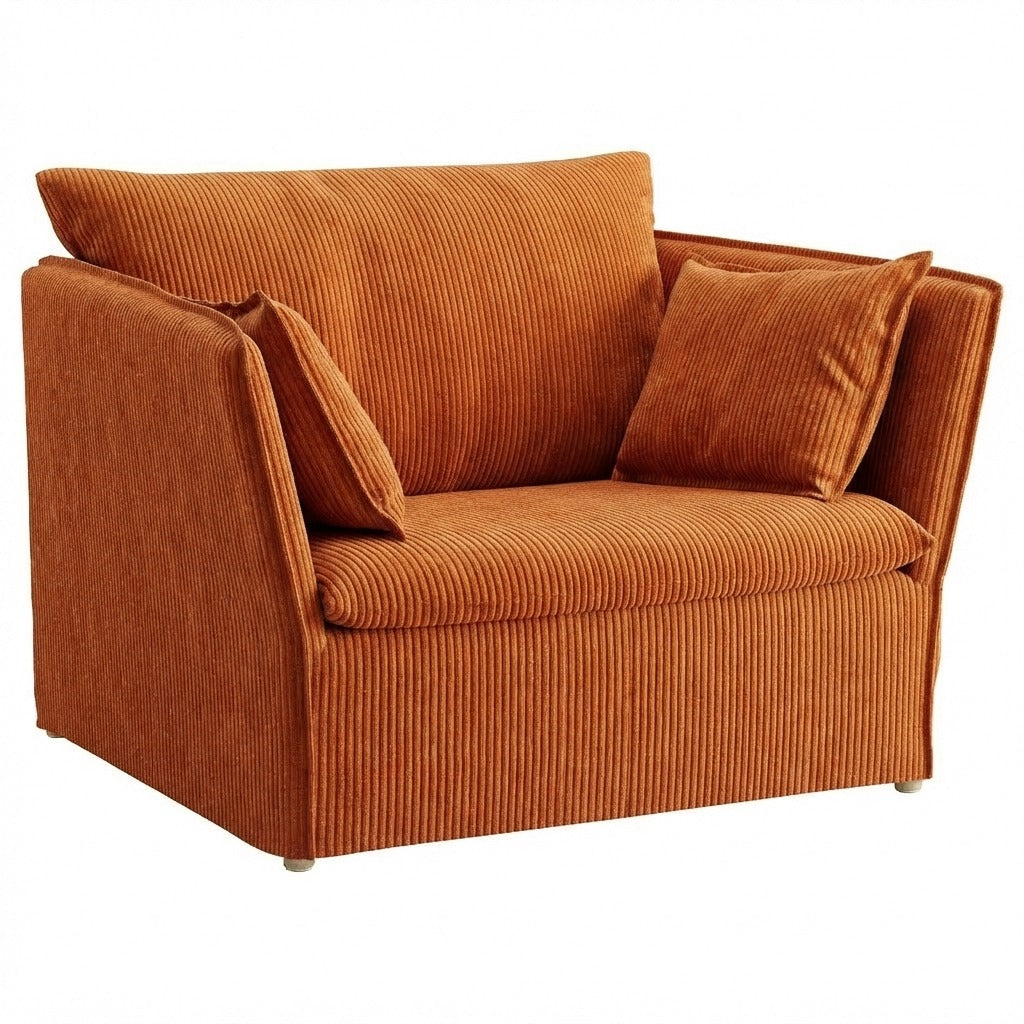 BACKSÄLEN Fauteuil Hoes Corduroy 9 — Norsemaison [nm-render]