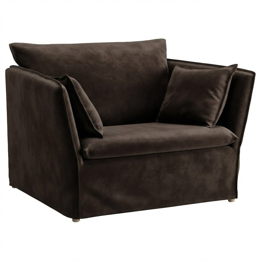 BACKSÄLEN Fauteuil Hoes Fluweel 14 — Norsemaison [nm-render]