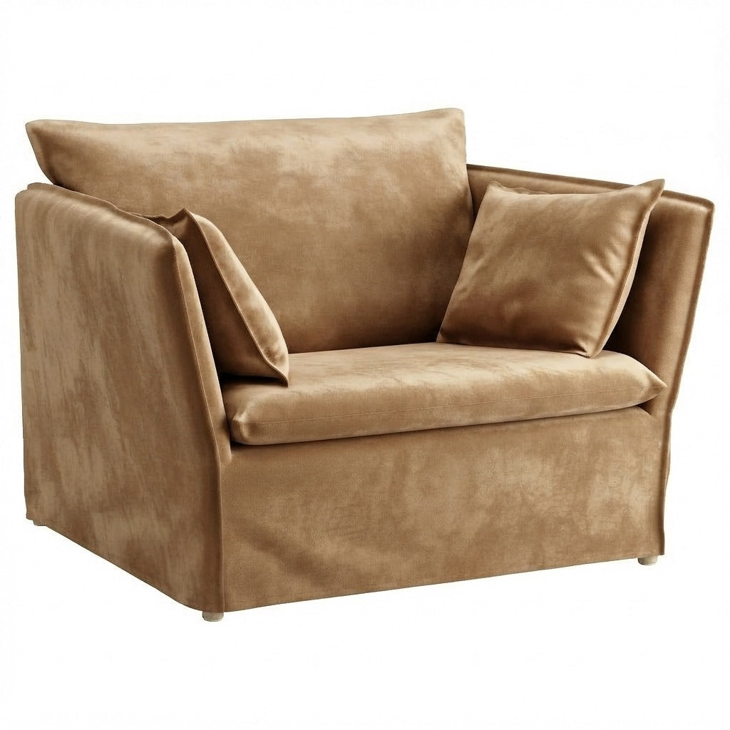 BACKSÄLEN Fauteuil Hoes Fluweel 15 — Norsemaison [nm-render]