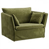 BACKSÄLEN Fauteuil Hoes Fluweel 23 — Norsemaison [nm-render]