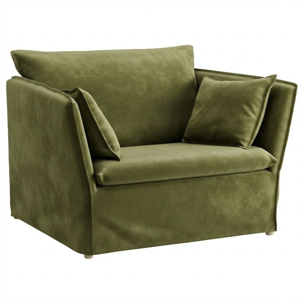 BACKSÄLEN Fauteuil Hoes Fluweel 23 — Norsemaison [nm-render]