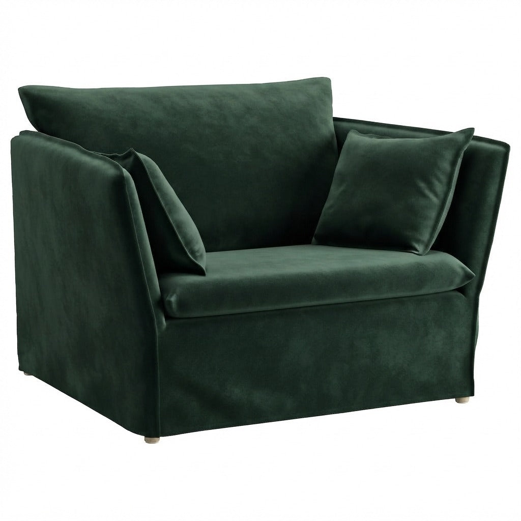 BACKSÄLEN Fauteuil Hoes Fluweel 26 — Norsemaison [nm-render]
