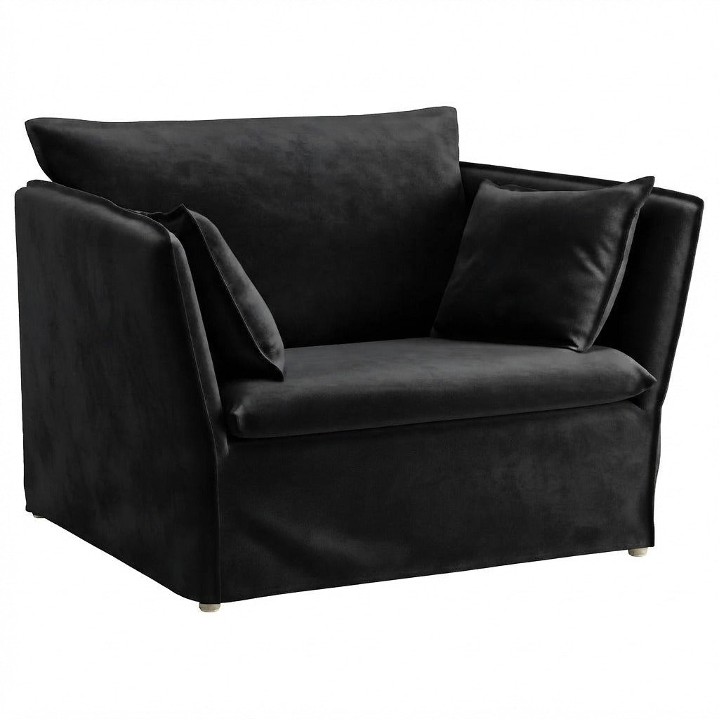 BACKSÄLEN Fauteuil Hoes Fluweel 67 — Norsemaison [nm-render]