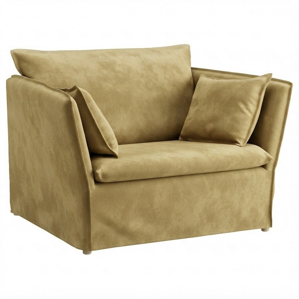 BACKSÄLEN Fauteuil Hoes Fluweel 7 — Norsemaison [nm-render]