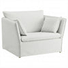 BACKSÄLEN Fauteuil Hoes Royal Bouclé 1 — Norsemaison [nm-render]