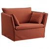 BACKSÄLEN Fauteuil Hoes Royal Bouclé 7 — Norsemaison [nm-render]