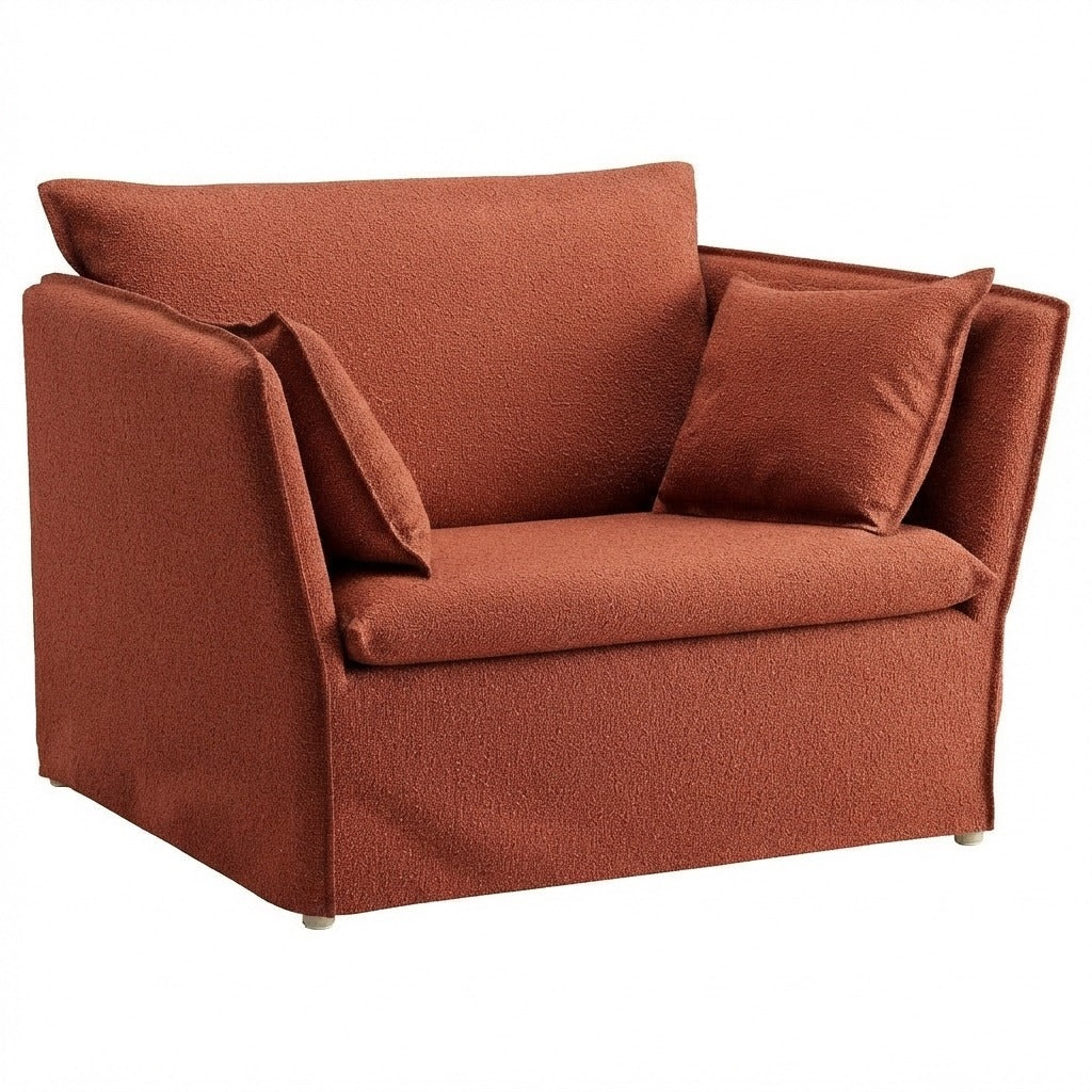 BACKSÄLEN Fauteuil Hoes Royal Bouclé 7 — Norsemaison [nm-render]