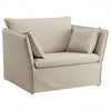 BACKSÄLEN Fauteuil Royal Bouclé 4 — Norsemaison [nm-render]